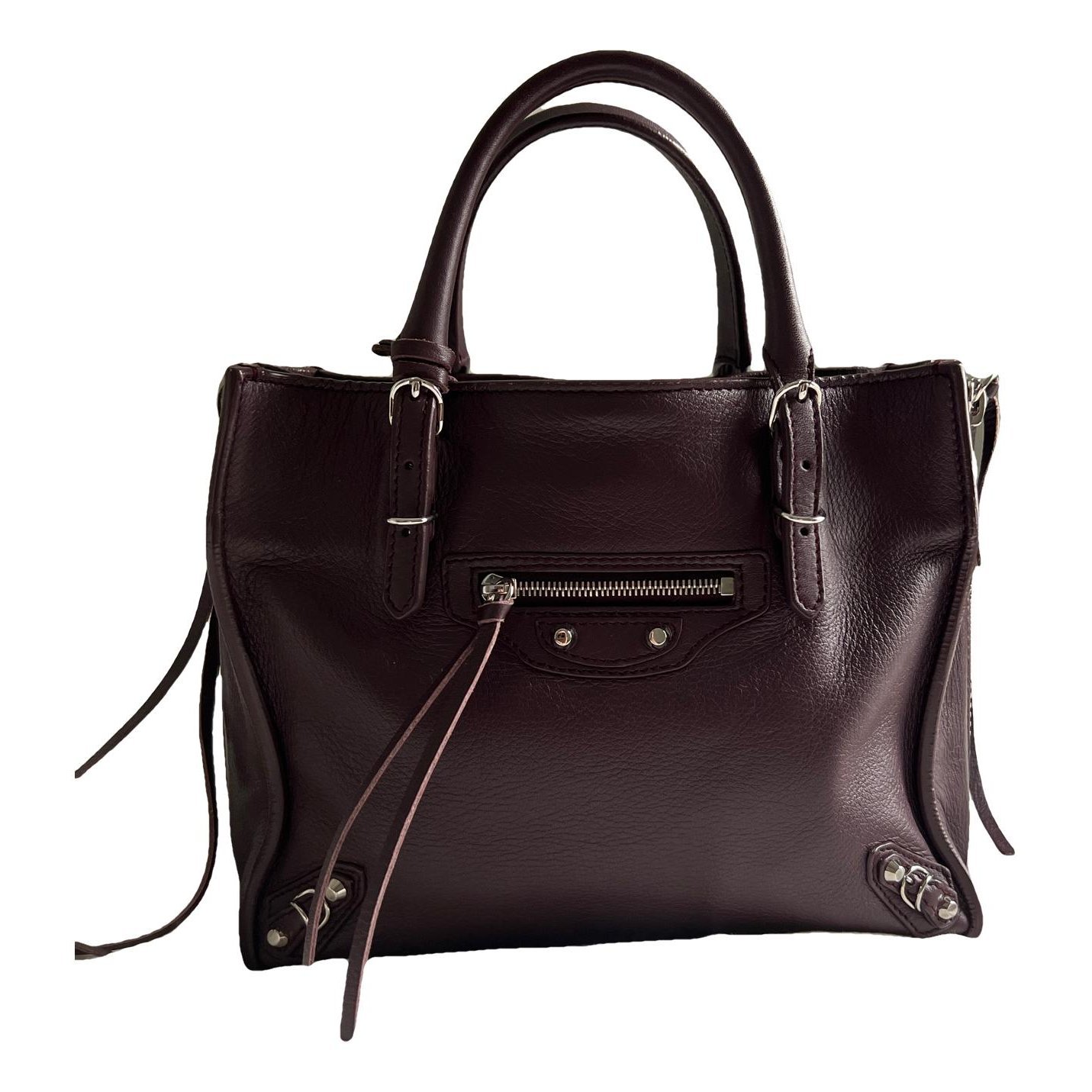 Papier leather mini bag