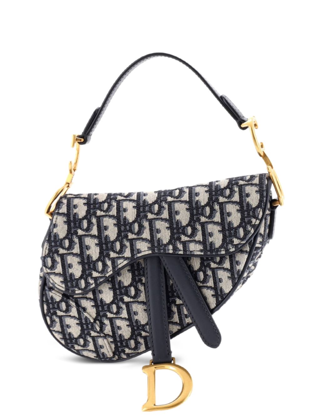 Dior Saddle Handbag Oblique Canvas Mini shoulder bag