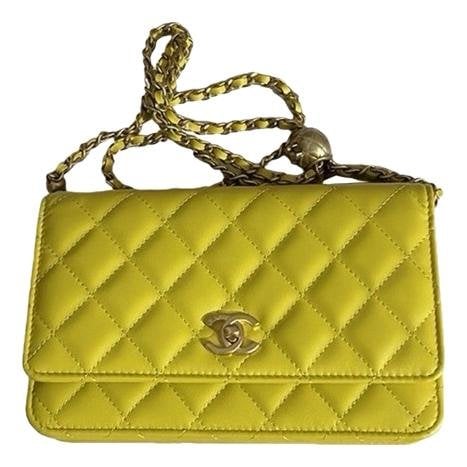 Trendy CC Wallet on Chain leather crossbody bag