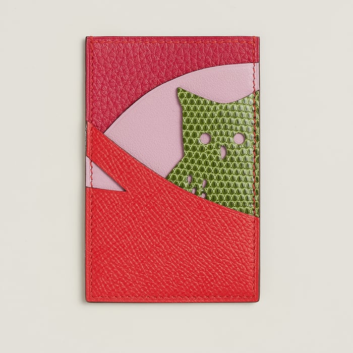 Warm Colors Histoire Naturelle Card Holder