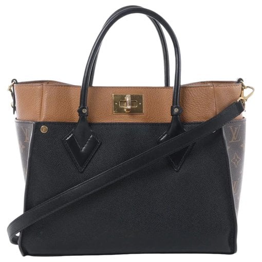 On My Side leather handbag