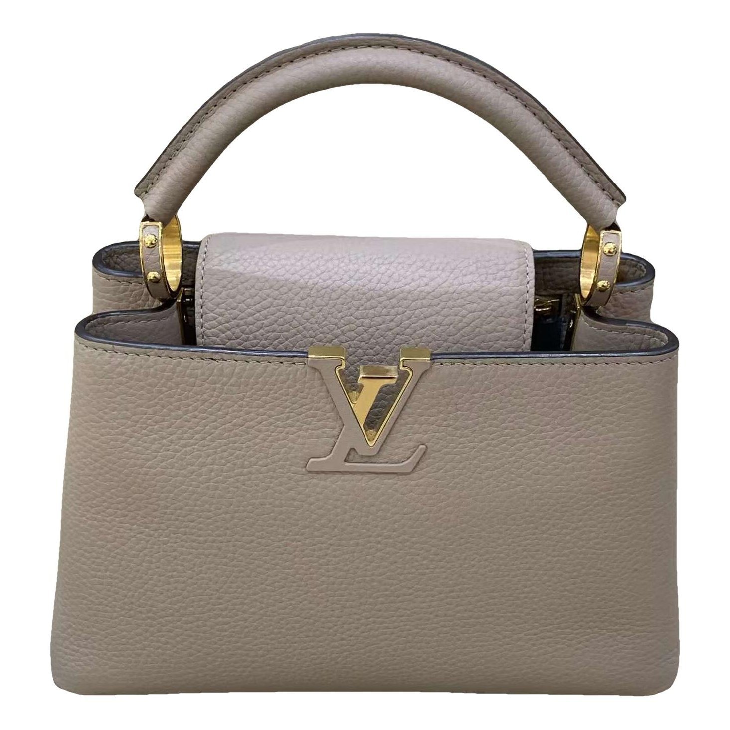 Capucines leather handbag