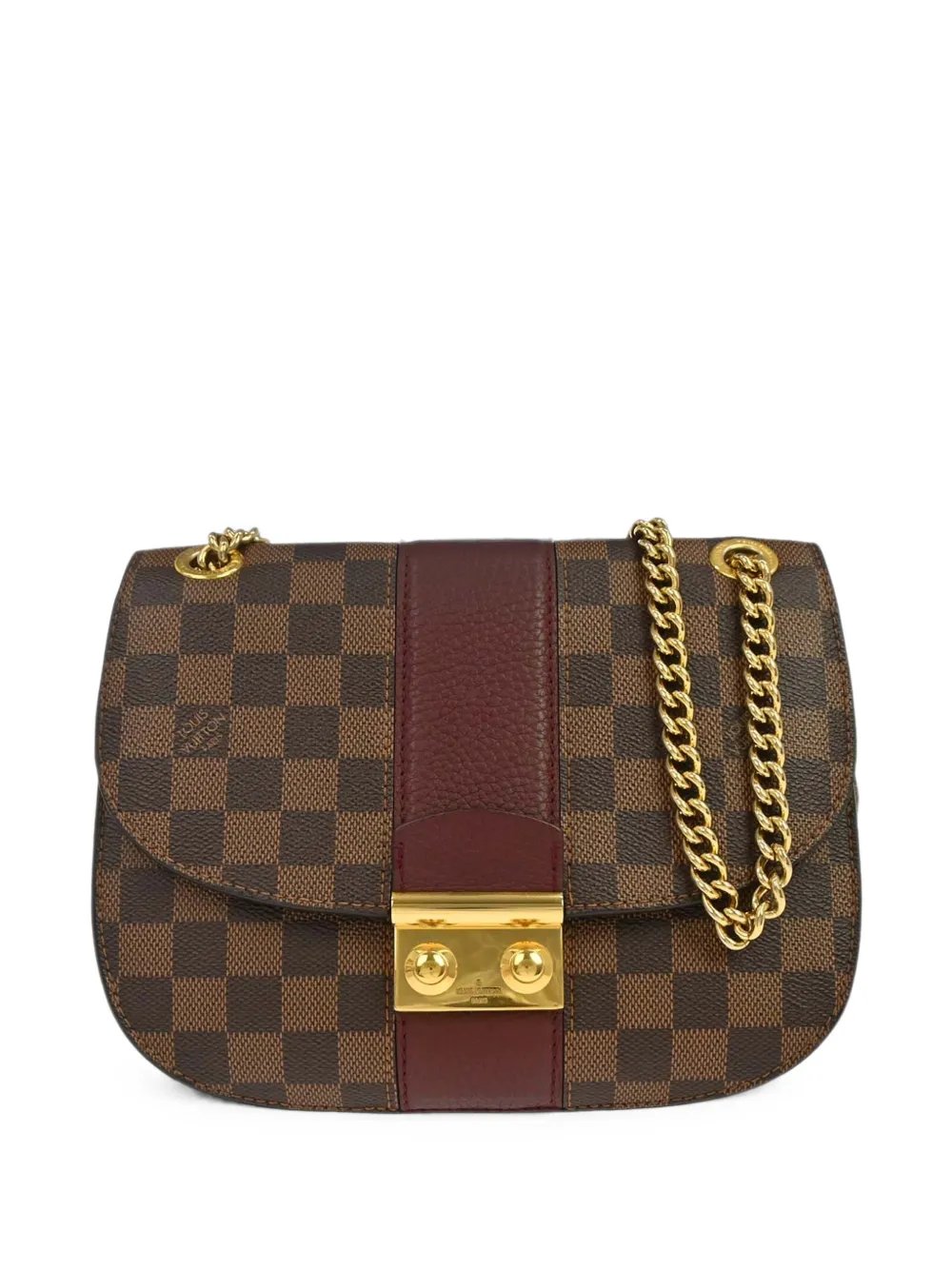 2017 Wight Damier Ebène shoulder bag
