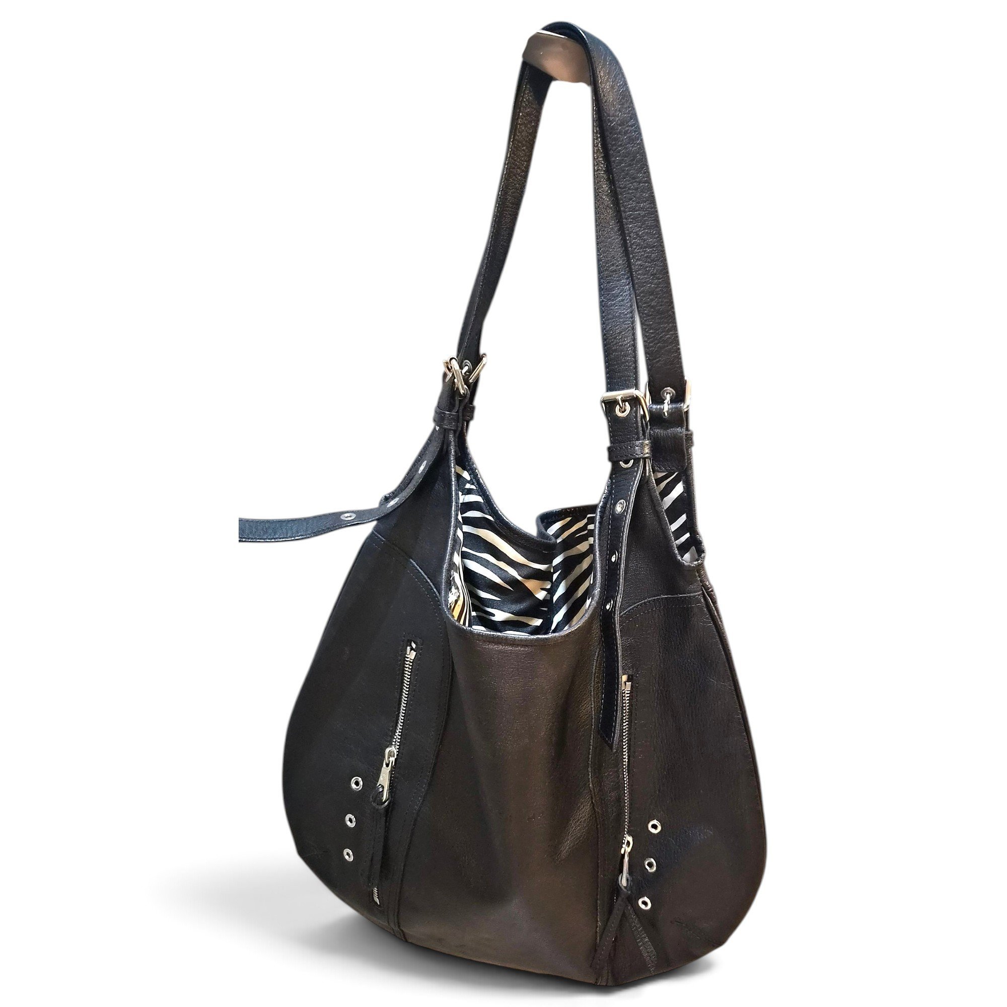 Leather handbag