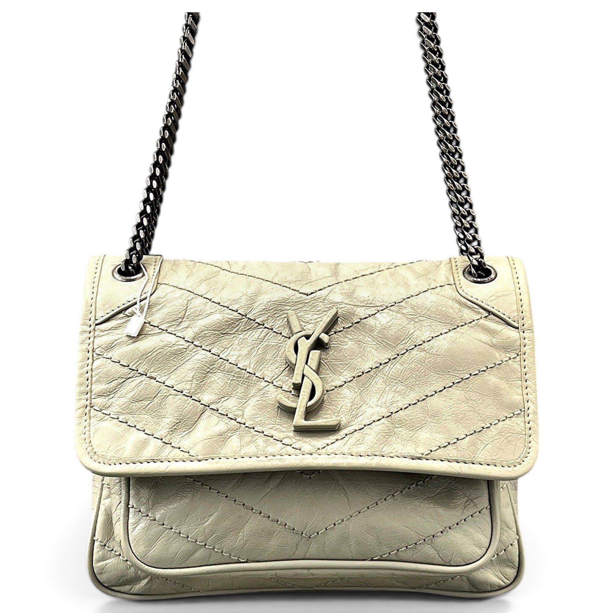 Niki leather crossbody bag