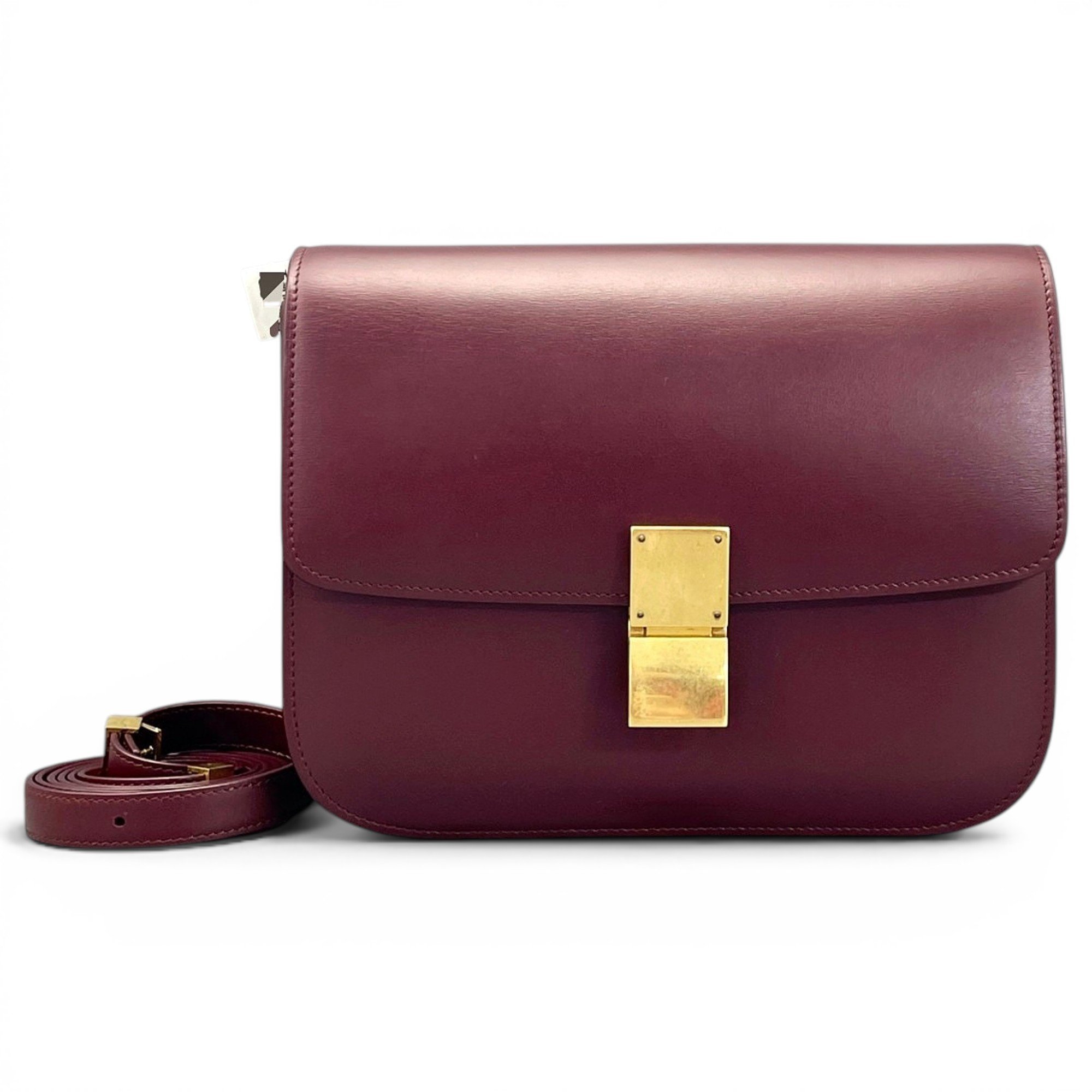 Classic leather handbag