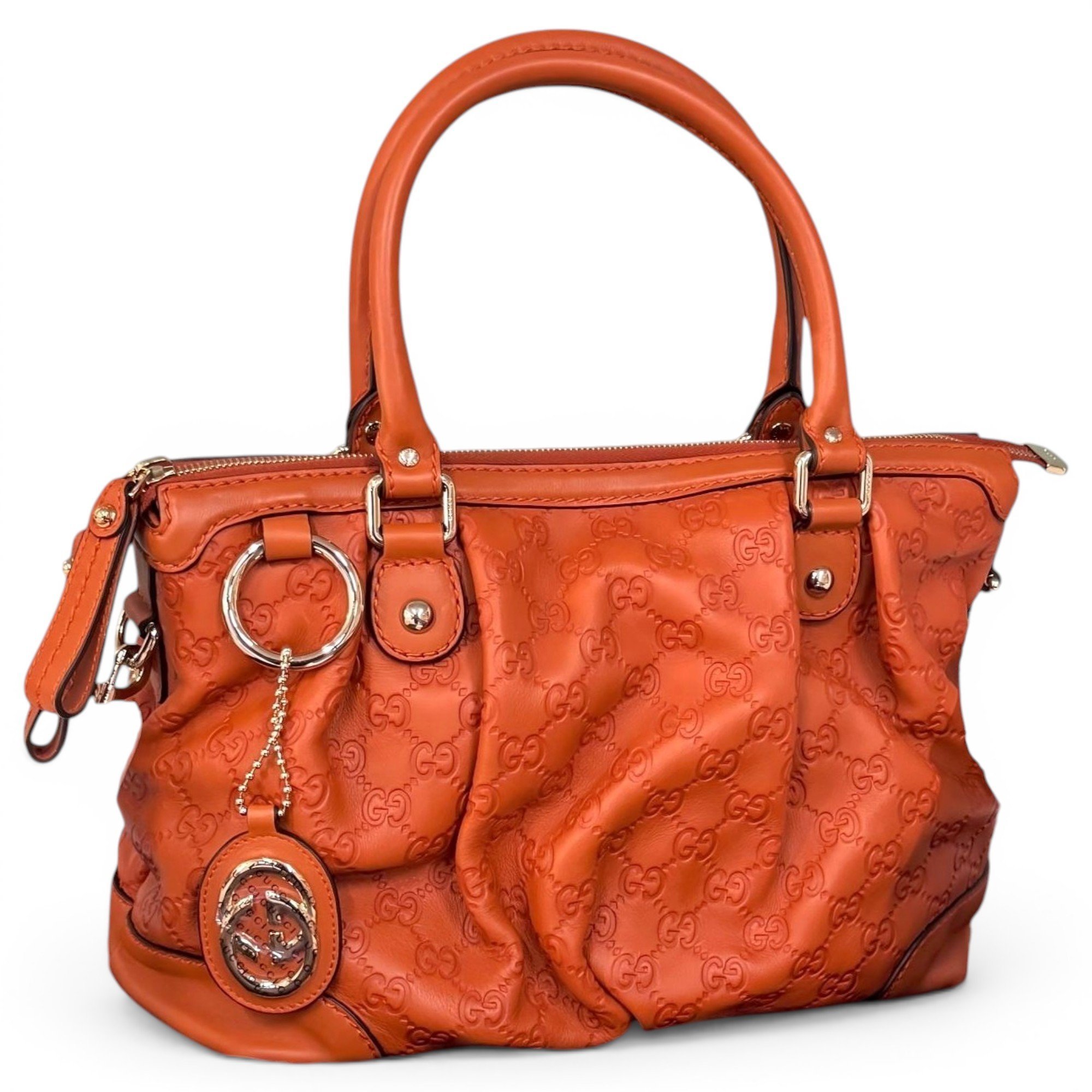 Leather handbag