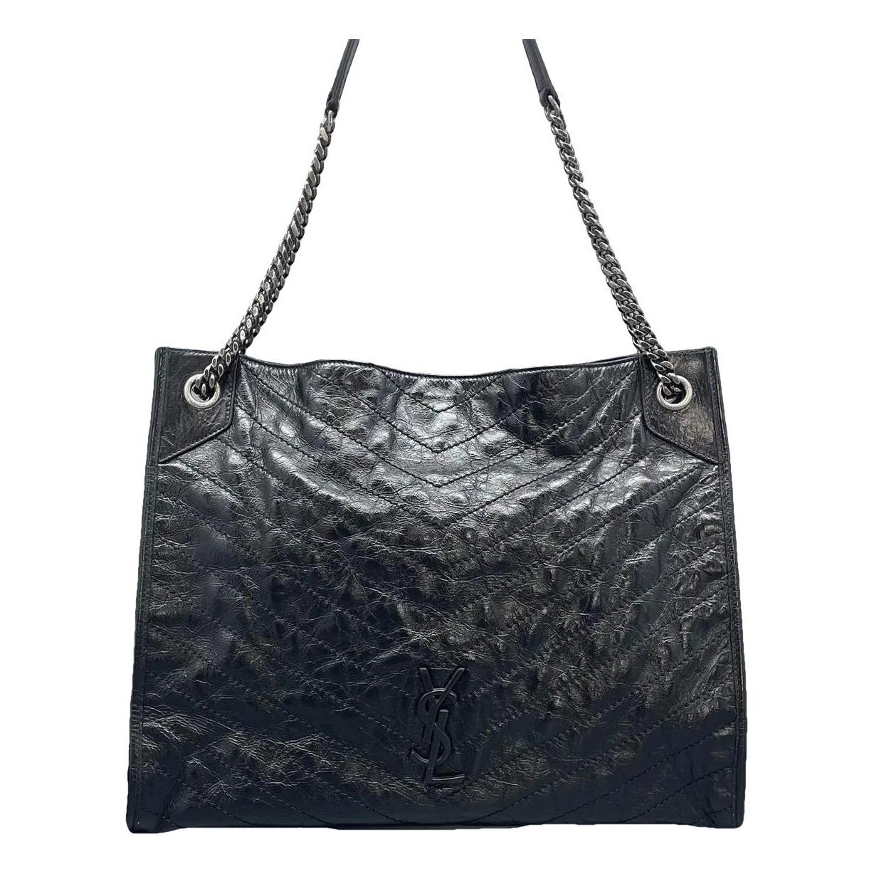 Leather tote