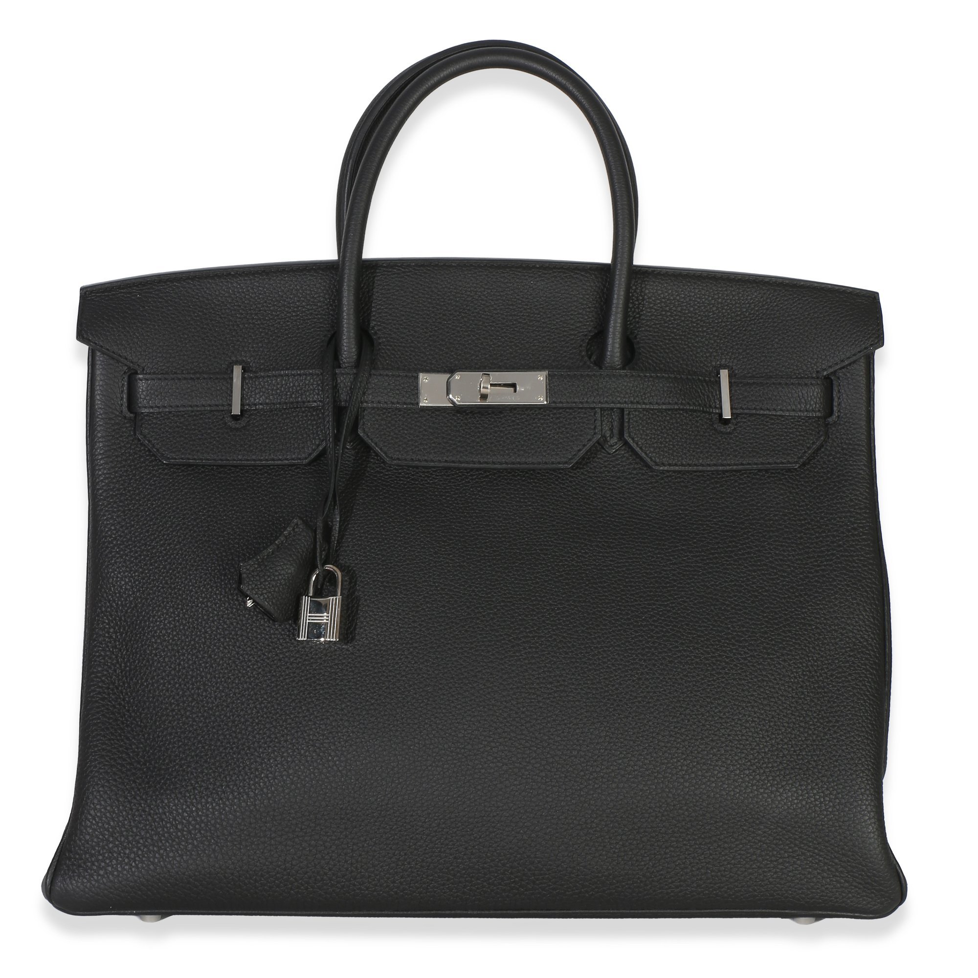 Birkin 40 leather handbag