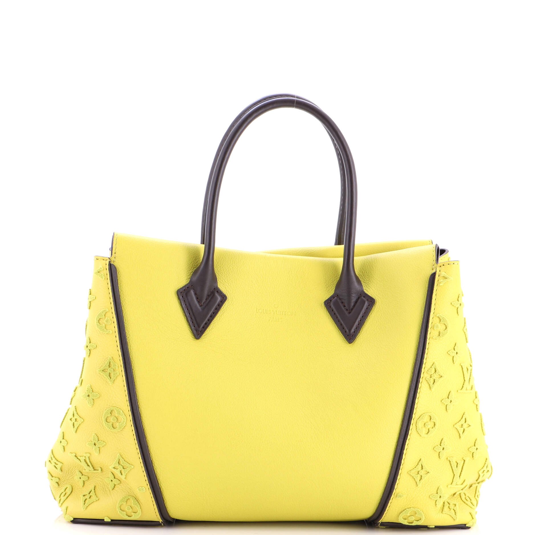 W Tote Monogram Tuffetage Leather PM