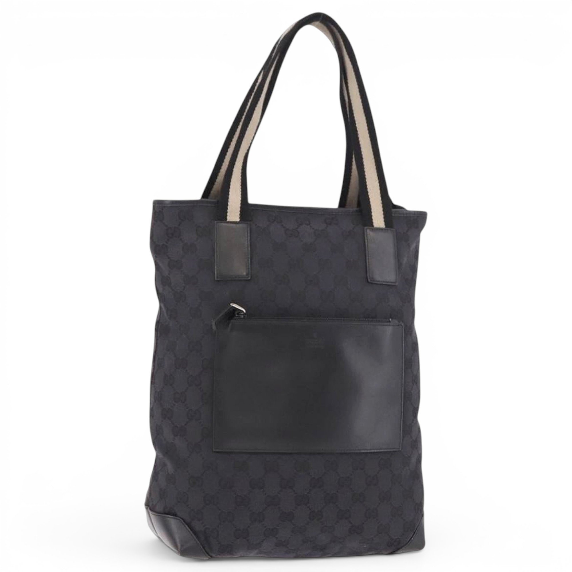 Leather tote