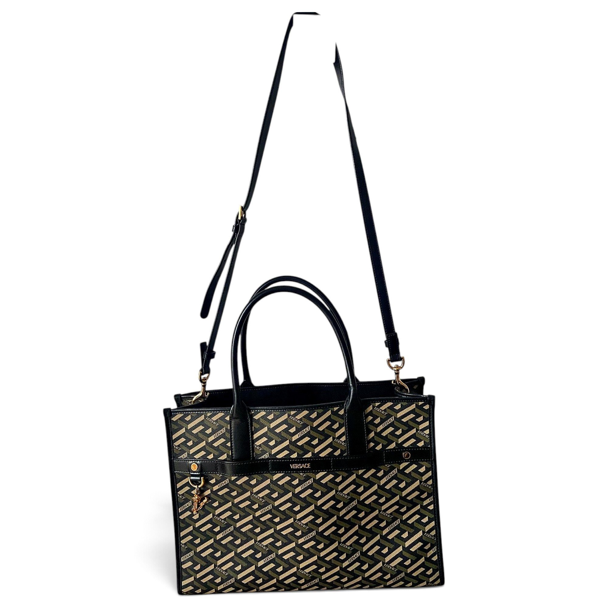 Leather tote