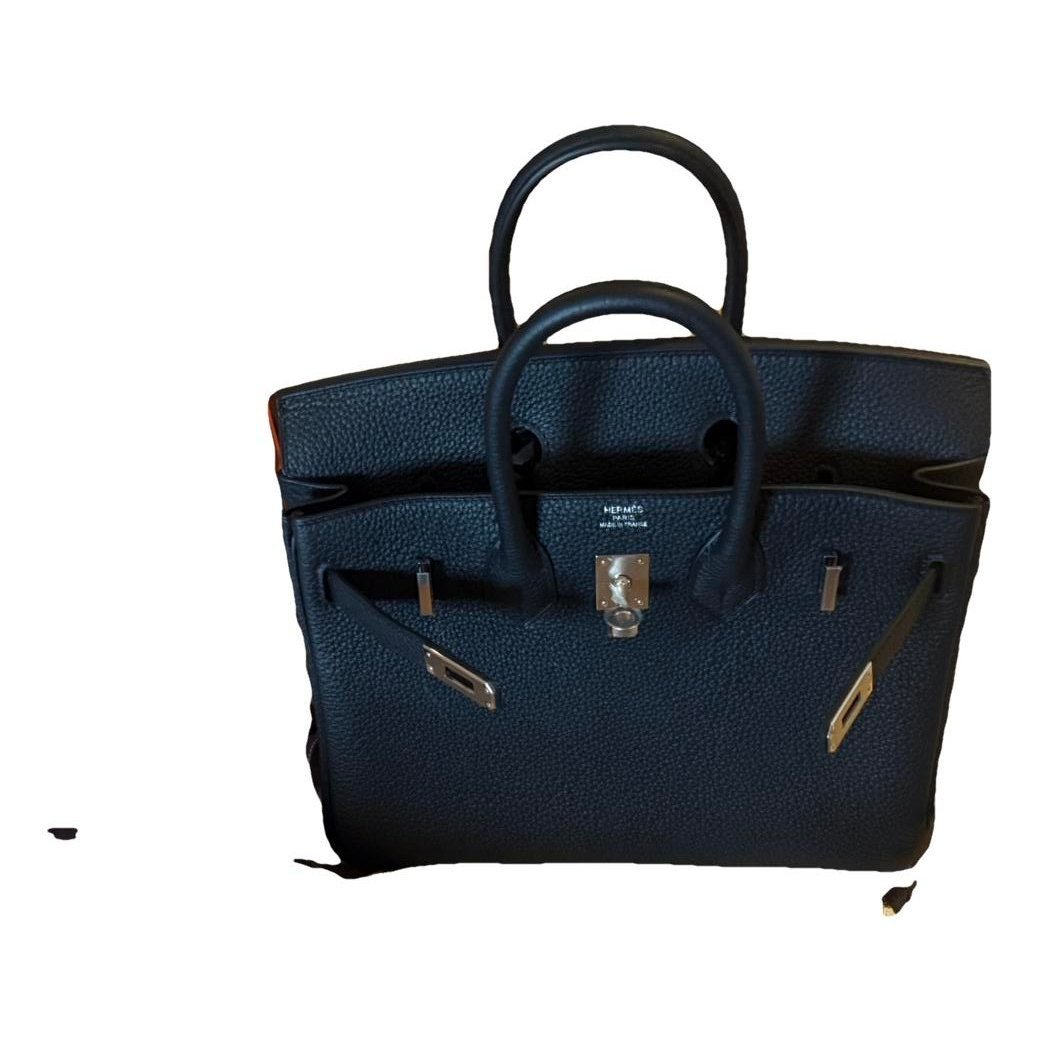 Birkin 25 leather handbag