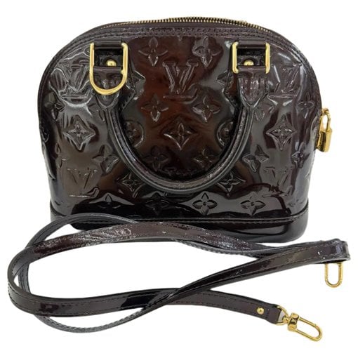 Alma BB patent leather handbag