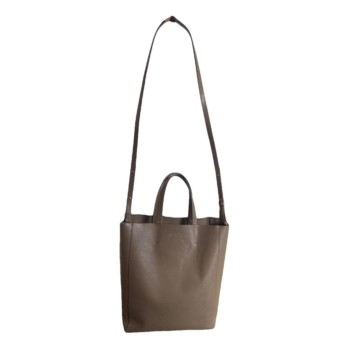 Leather tote