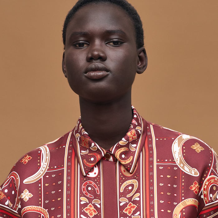 Rouge H "Porte-bonheur Bandana" Shirt