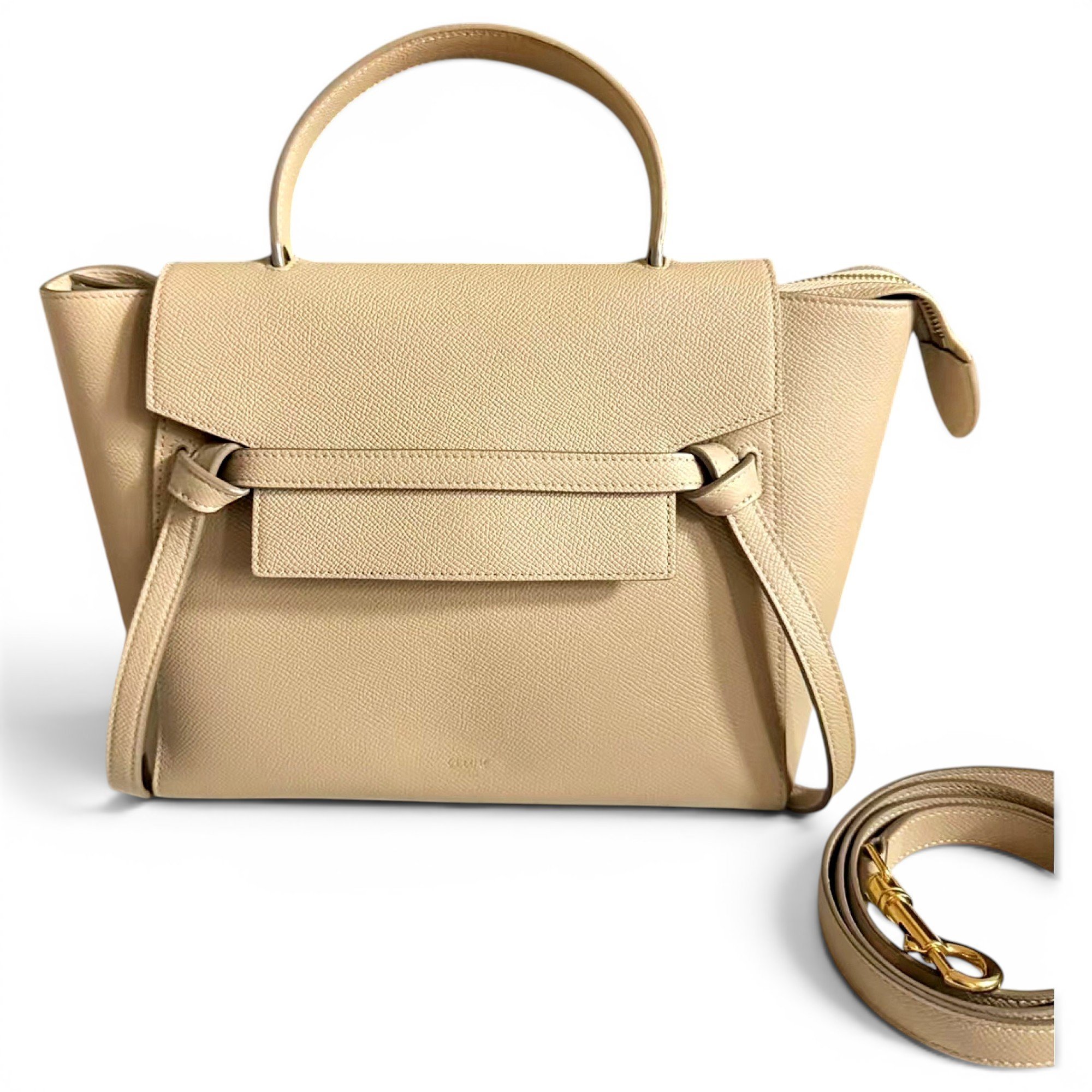 Celine Belt leather handbag