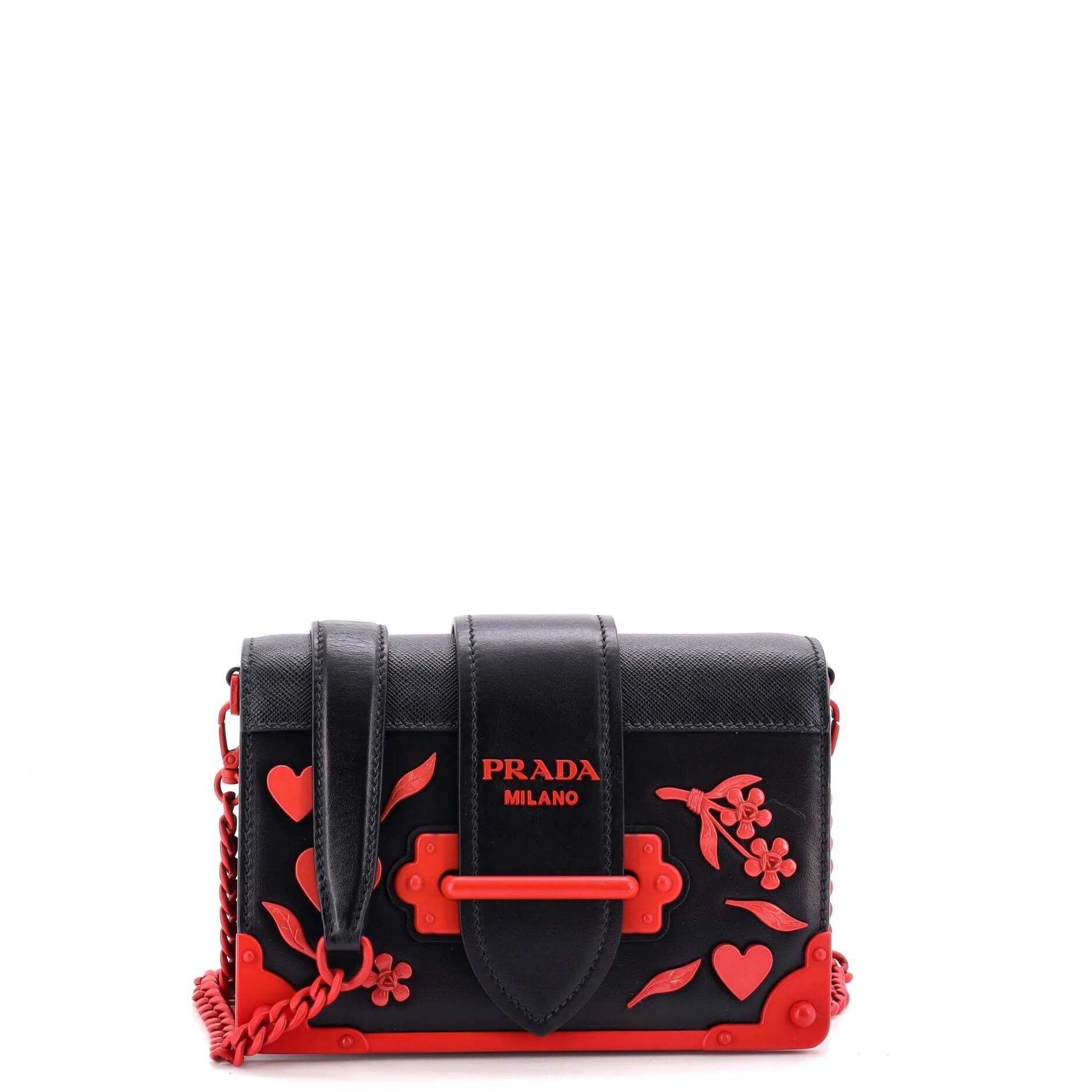 Leather crossbody bag