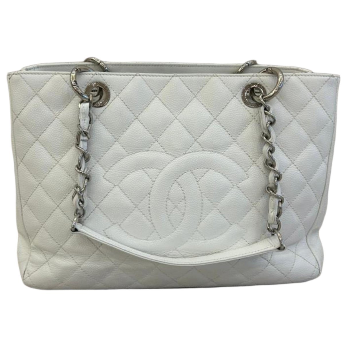 Grand shopping leather tote