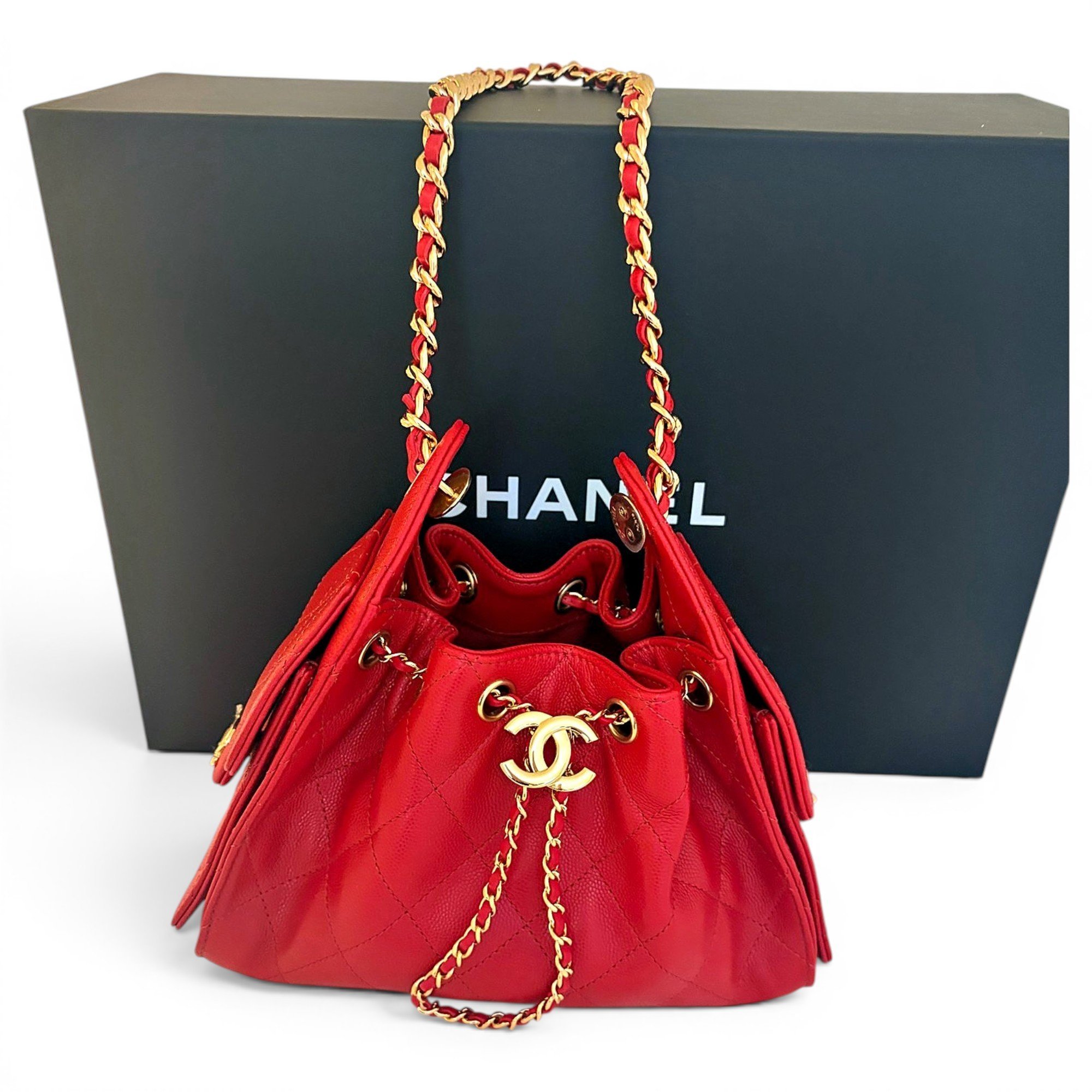 Chanel 25 leather bag