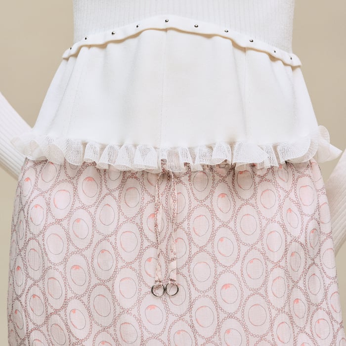 Blanc Naturel Jewel Long-sleeve Sweater
