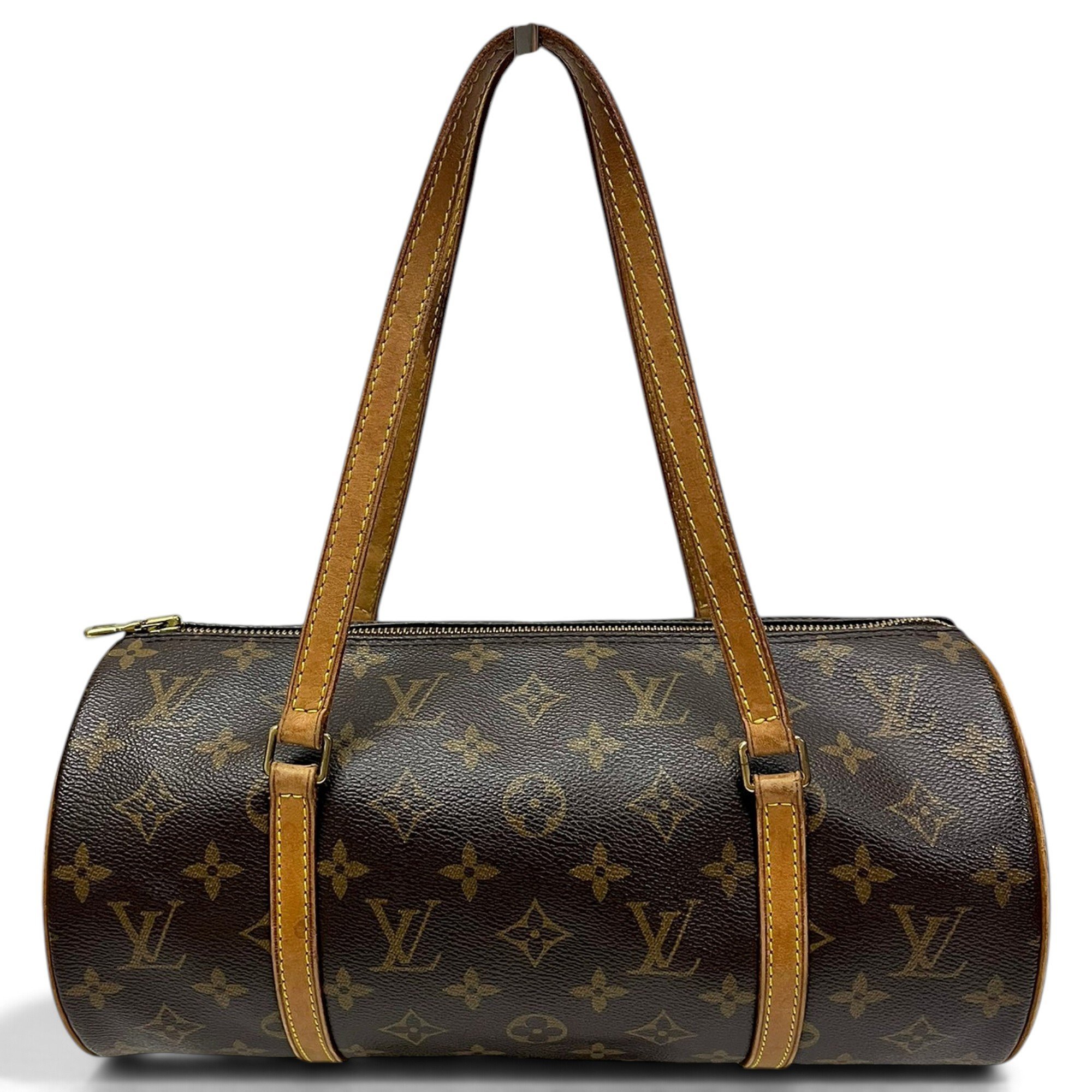 Papillon leather handbag