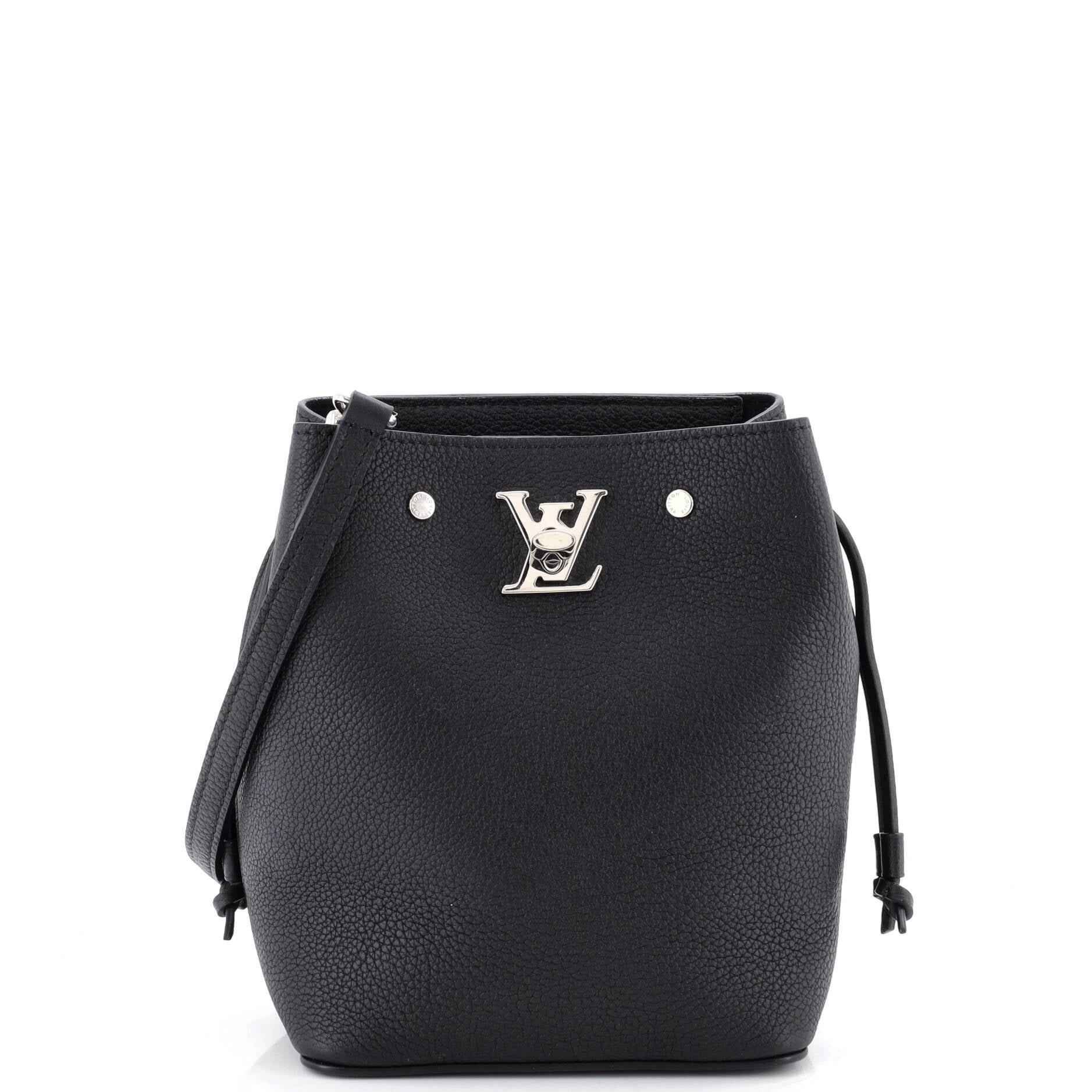 Lockme Bucket Bag Leather Nano
