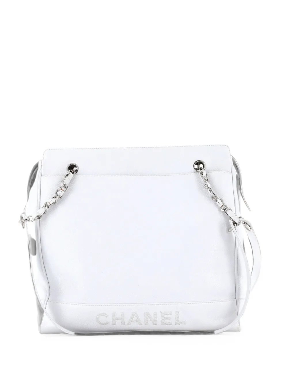 Zipped Chain Tote Caviar Medium shoulder bag