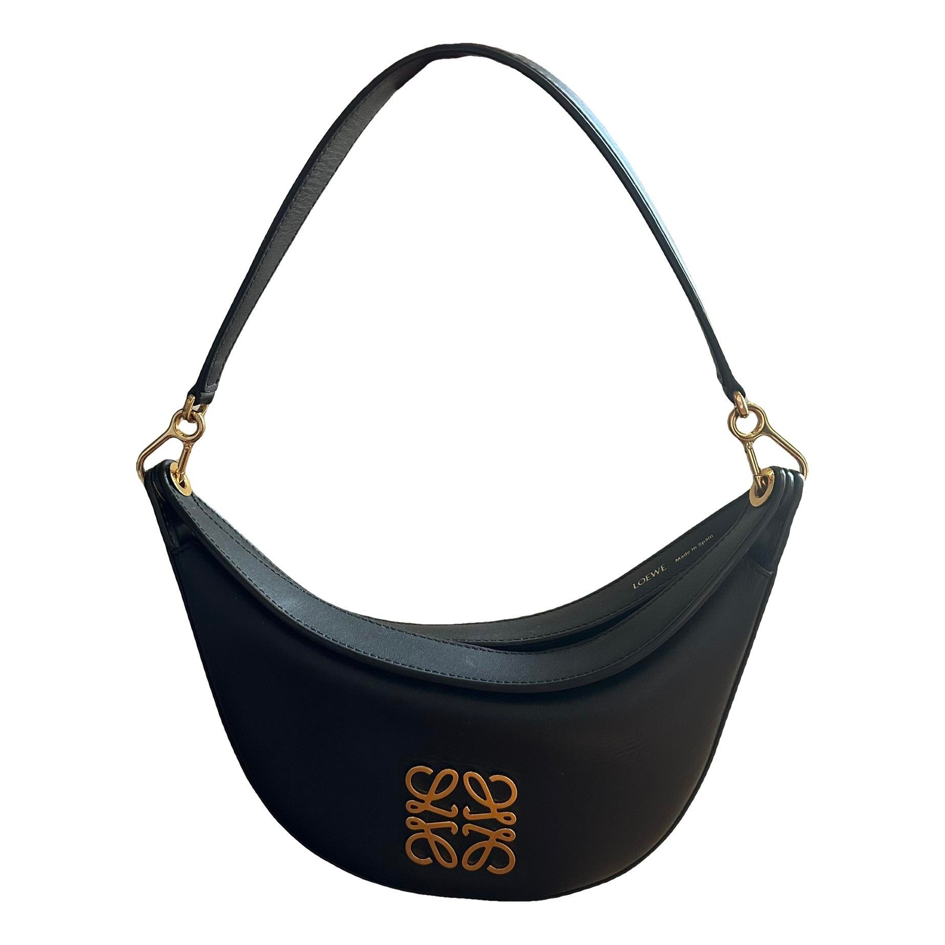 Luna leather handbag