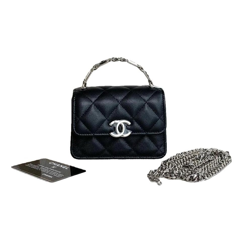 Leather mini bag