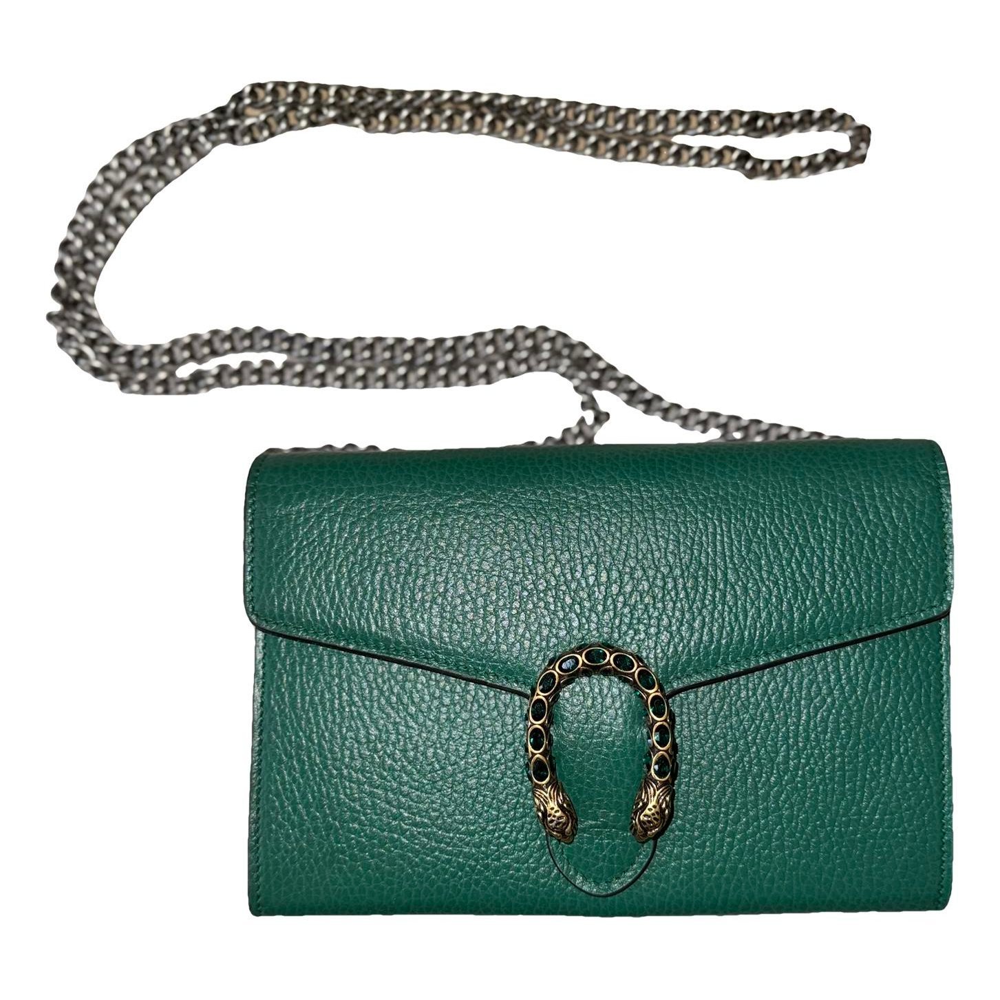 Dionysus Chain Wallet leather crossbody bag