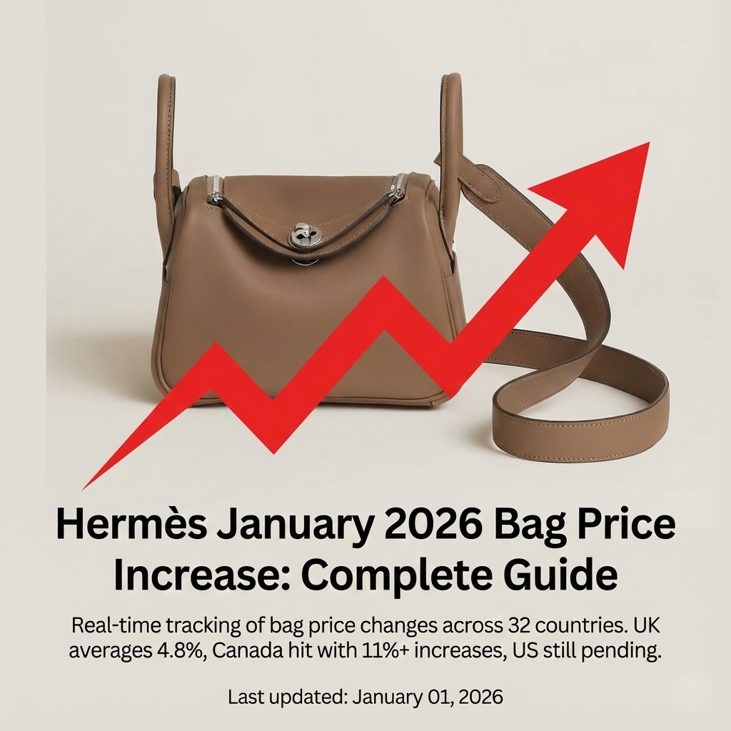 Hermes January 2026 Bag Price Increase