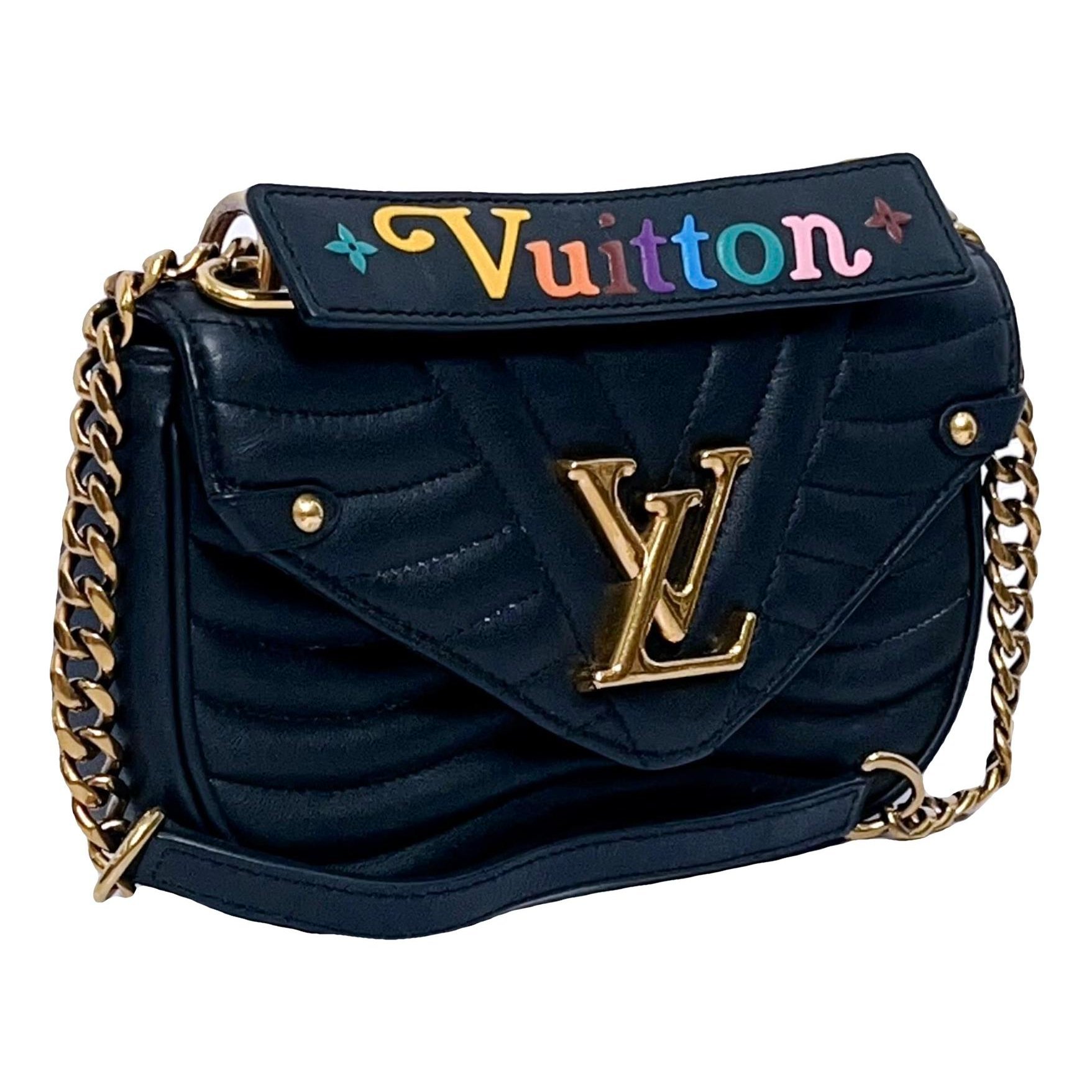 New Wave leather handbag
