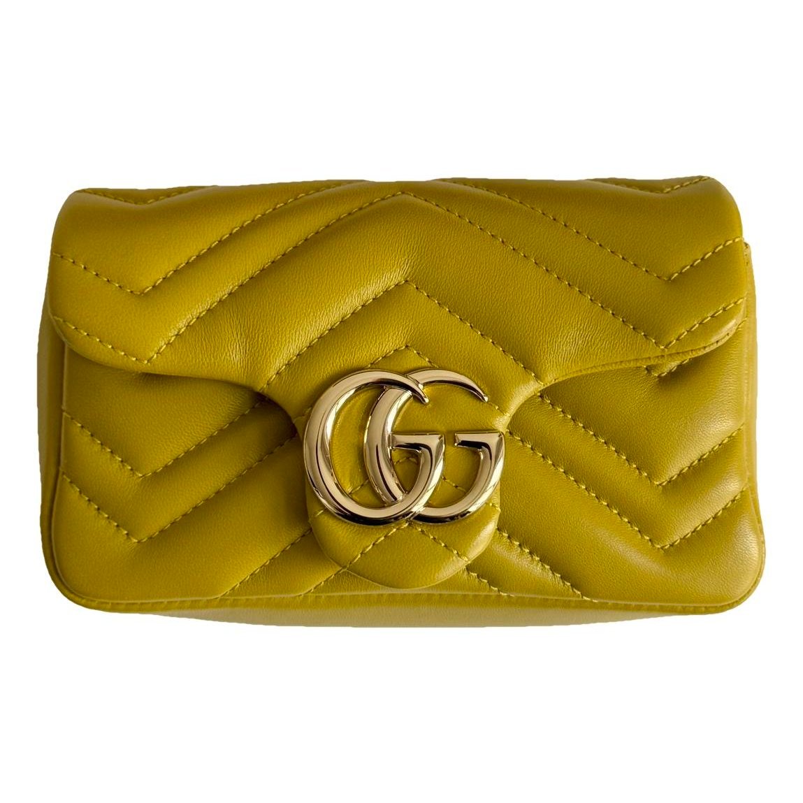 Marmont leather clutch bag