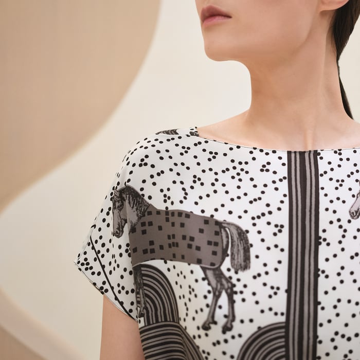 Blanc Cassé "Garde-robe Pop" Classic Tunic