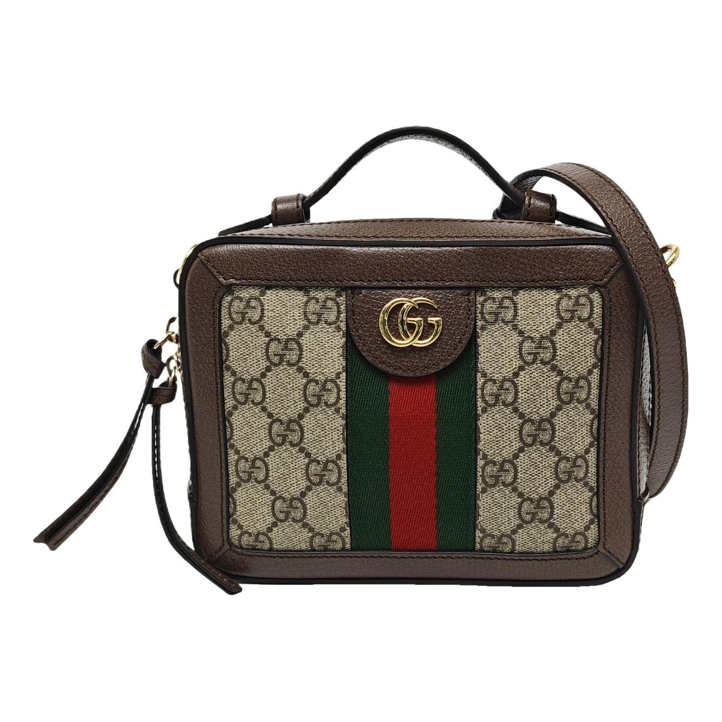 Ophidia leather handbag