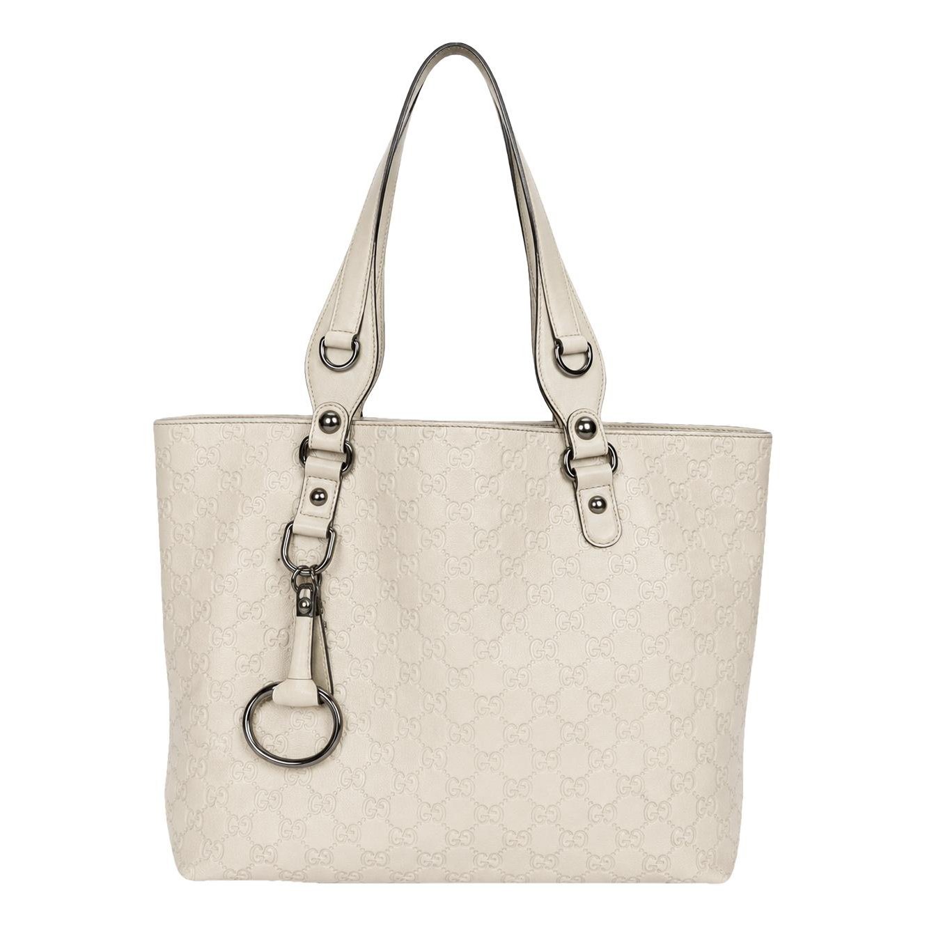 D-Ring leather handbag