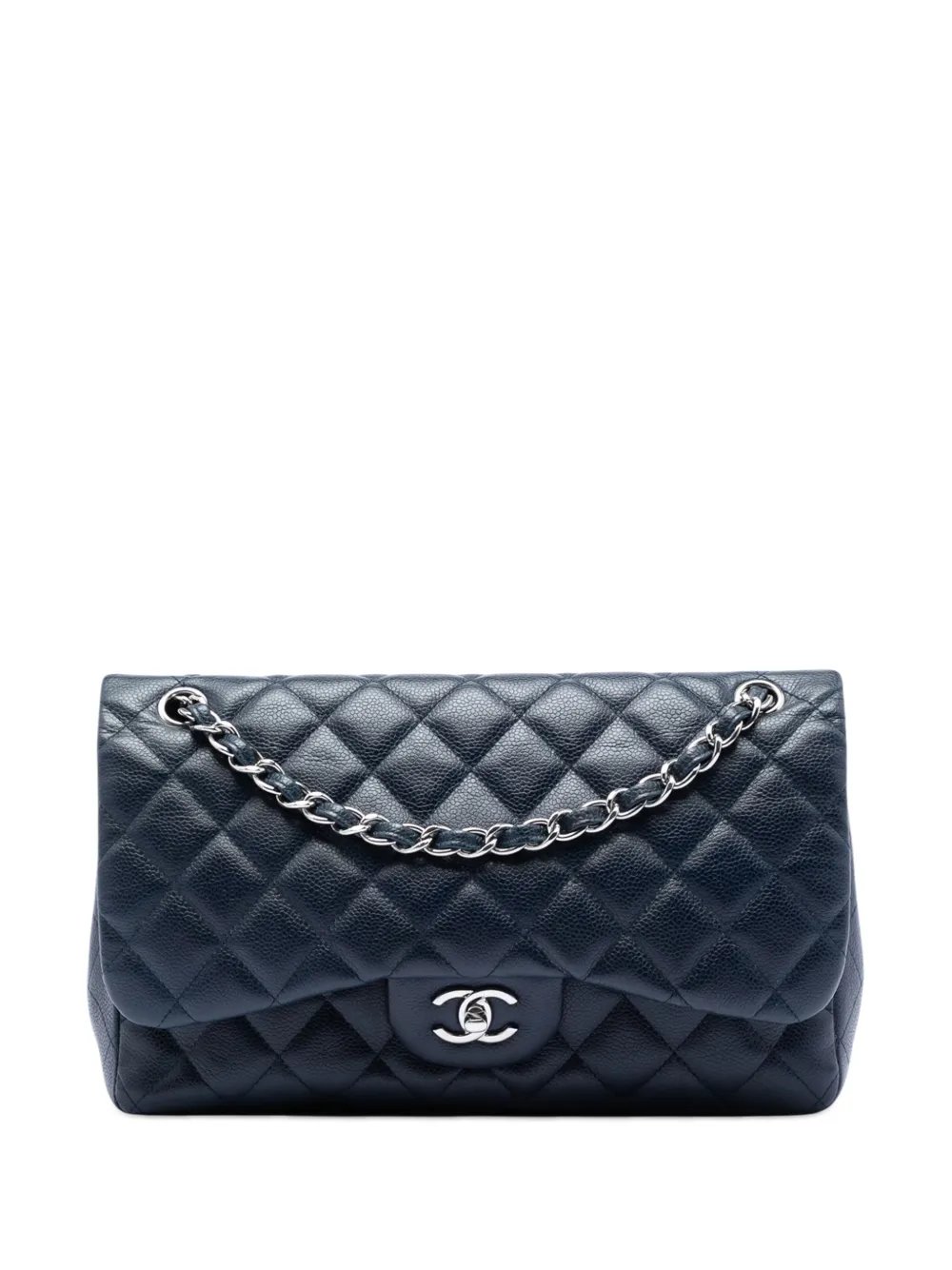 2011 Jumbo Classic Caviar Double Flap shoulder bag