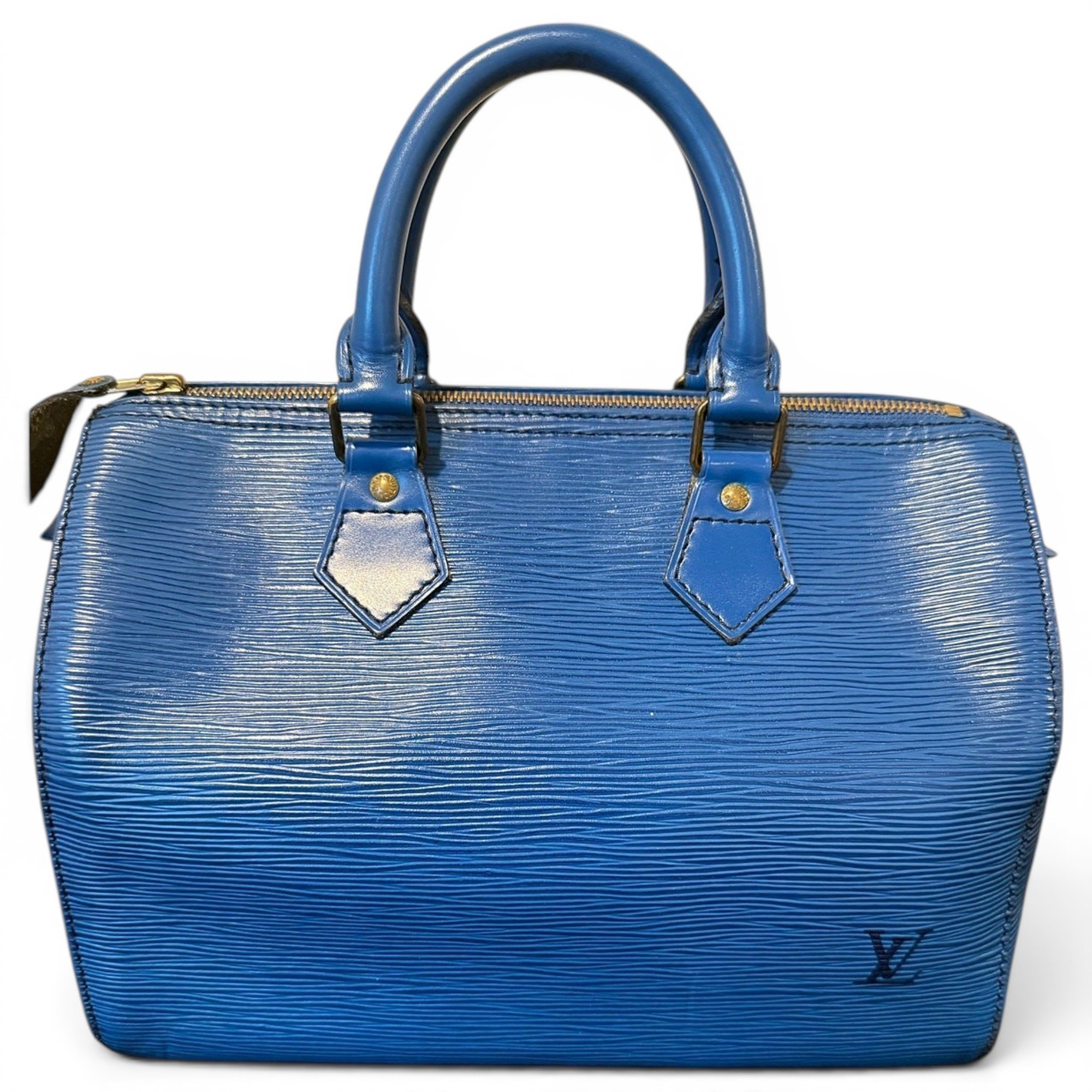 Speedy leather handbag
