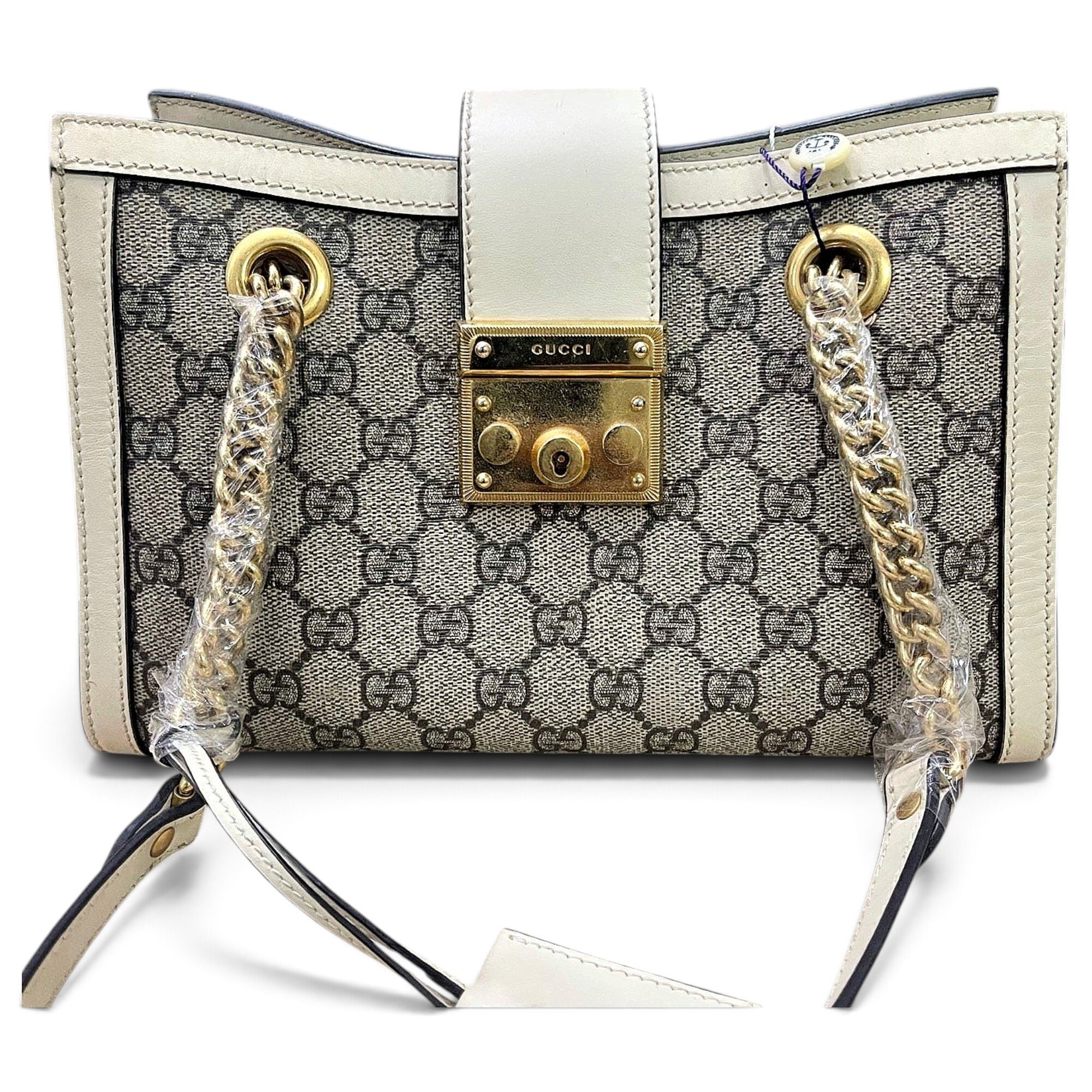 Padlock cloth handbag