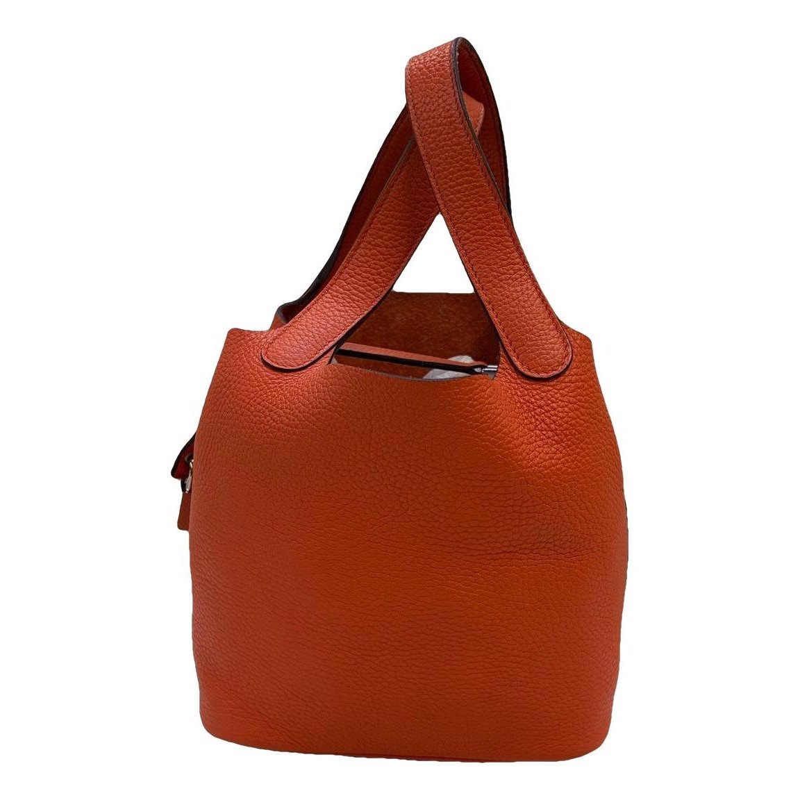 Picotin leather handbag