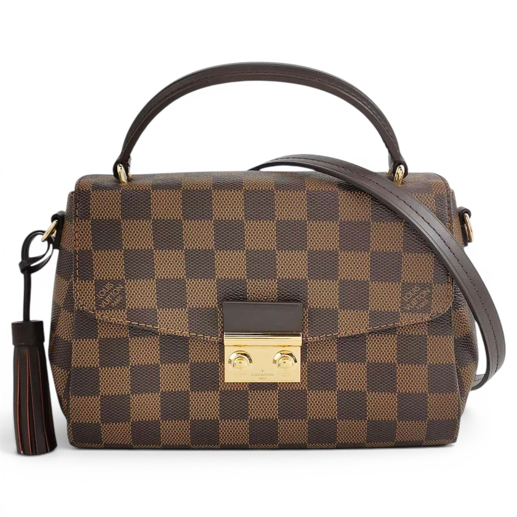 Croisette leather handbag