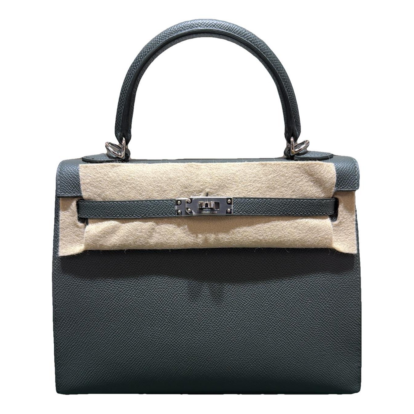 Kelly 25 leather handbag