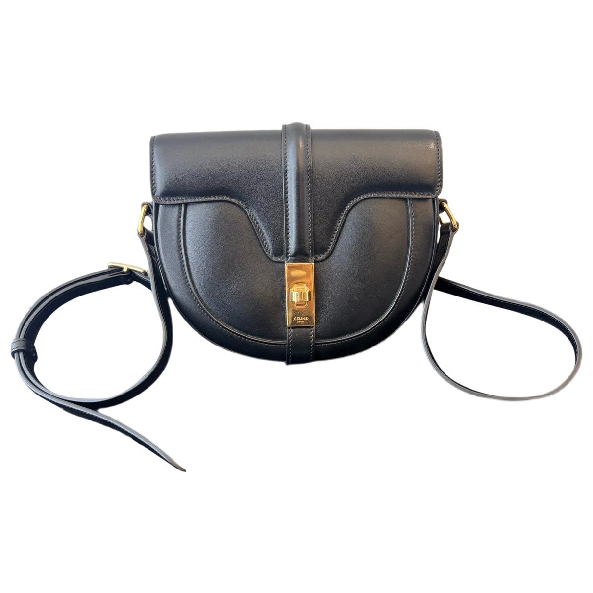 SAC 16 BESACE leather handbag