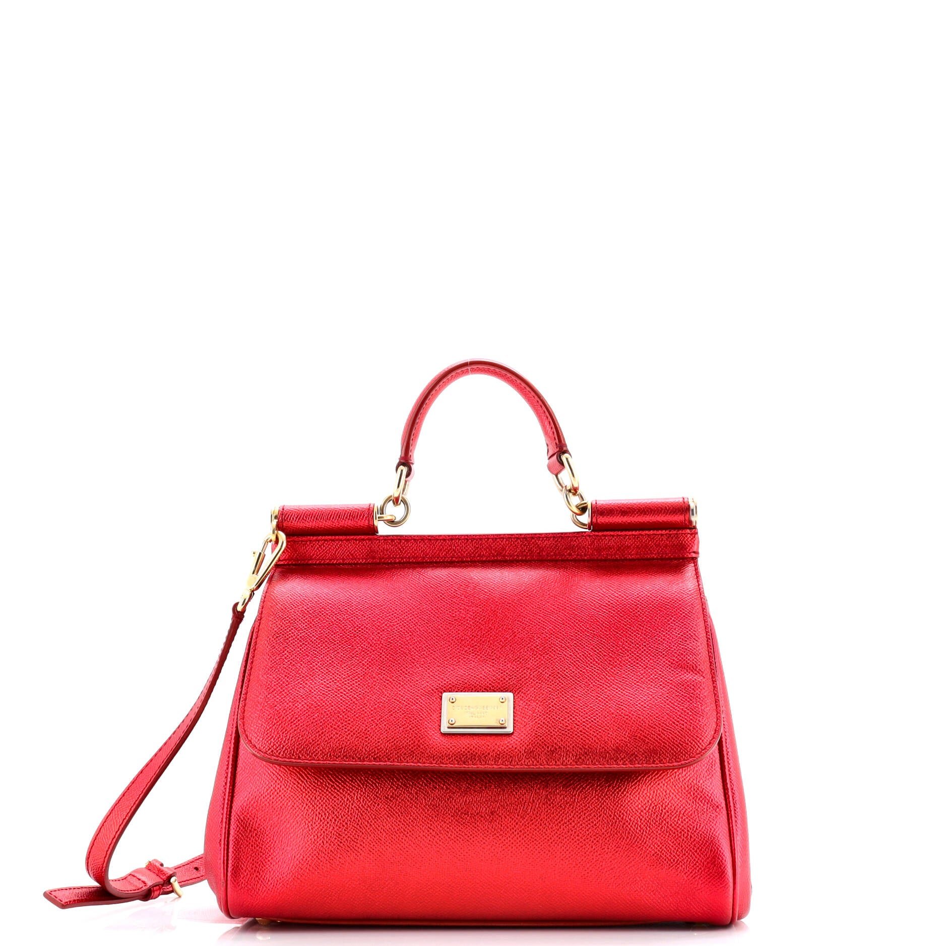 Dolce & Gabbana Miss Sicily Bag Leather Medium