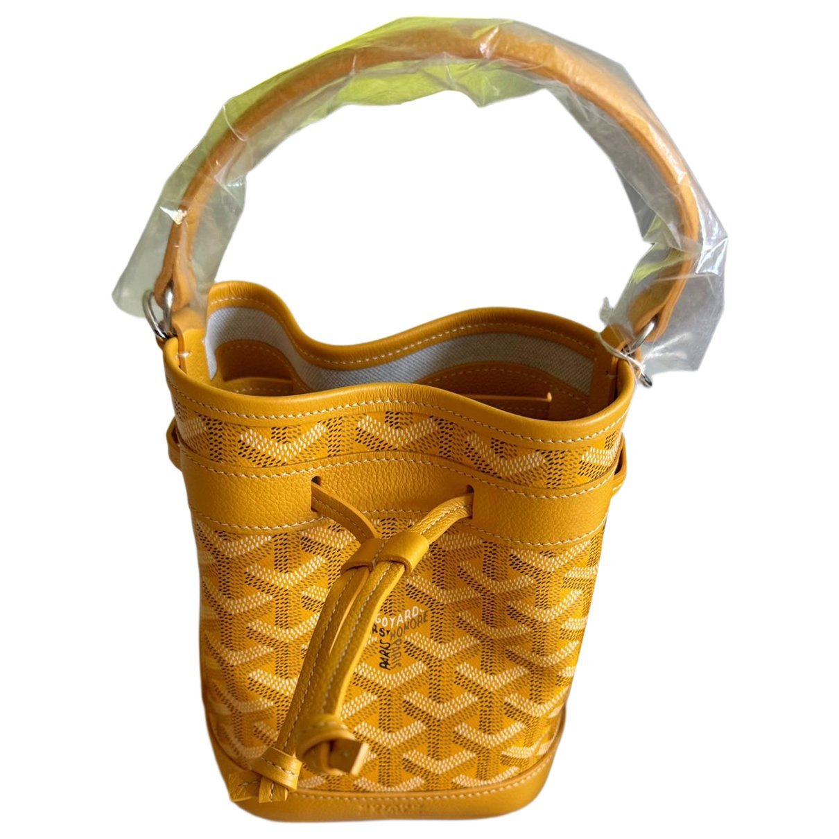 Leather tote