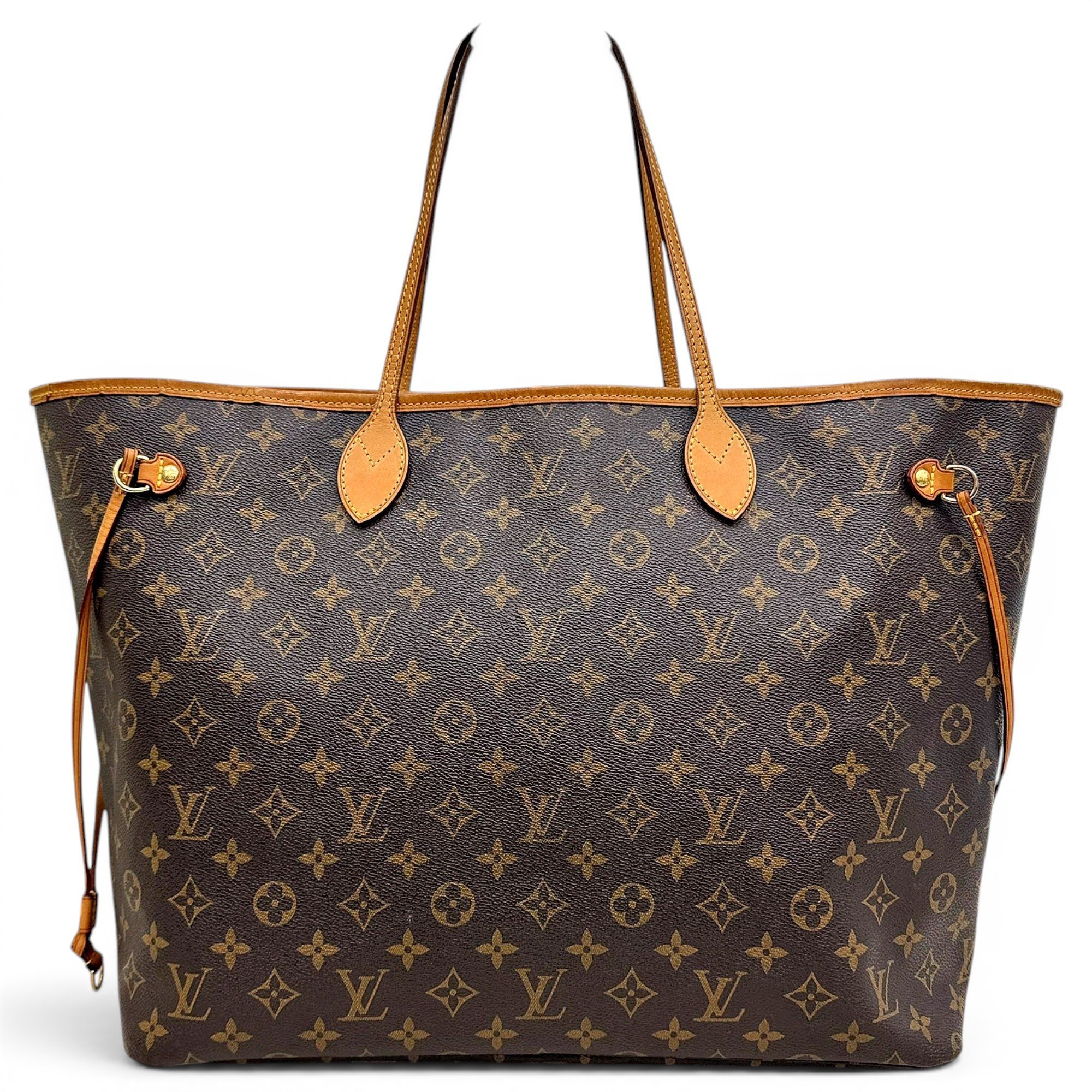 Neverfull leather tote