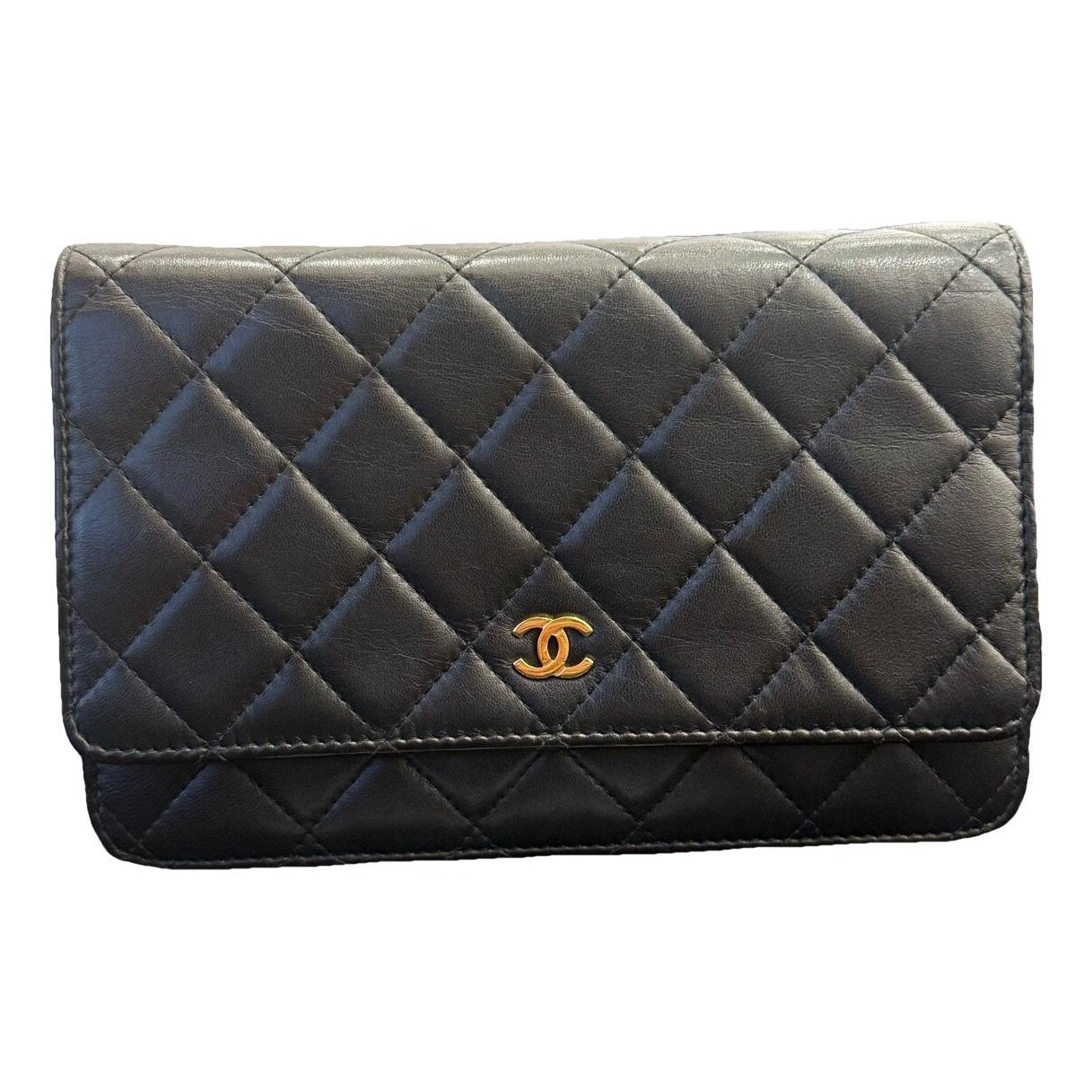 Wallet On Chain Timeless/Classique leather crossbody bag