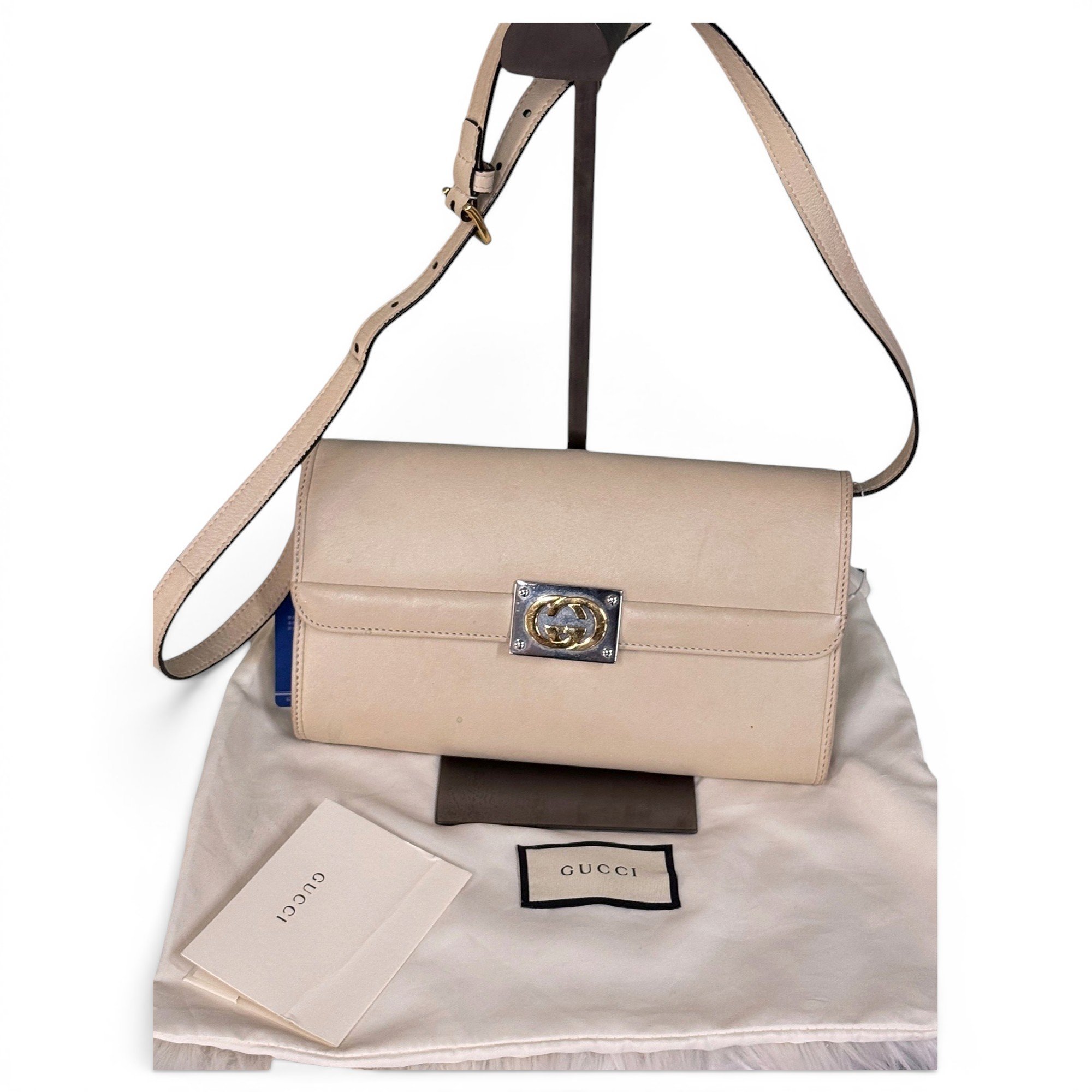 Leather handbag