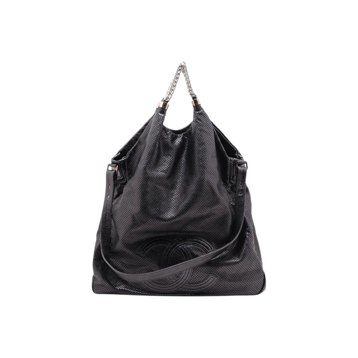 Leather tote